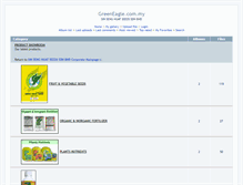 Tablet Screenshot of gallery.greeneagle.com.my